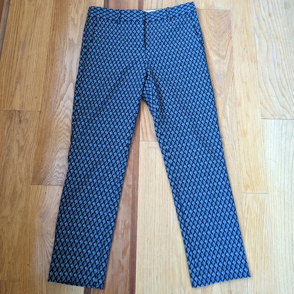 Theory Treeca Geometric Print Ankle Pant 2 - image 3